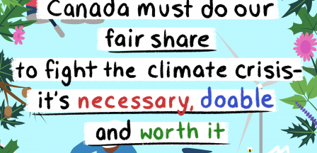 Towards Canada's fair share: new research on achieving a stronger climate target